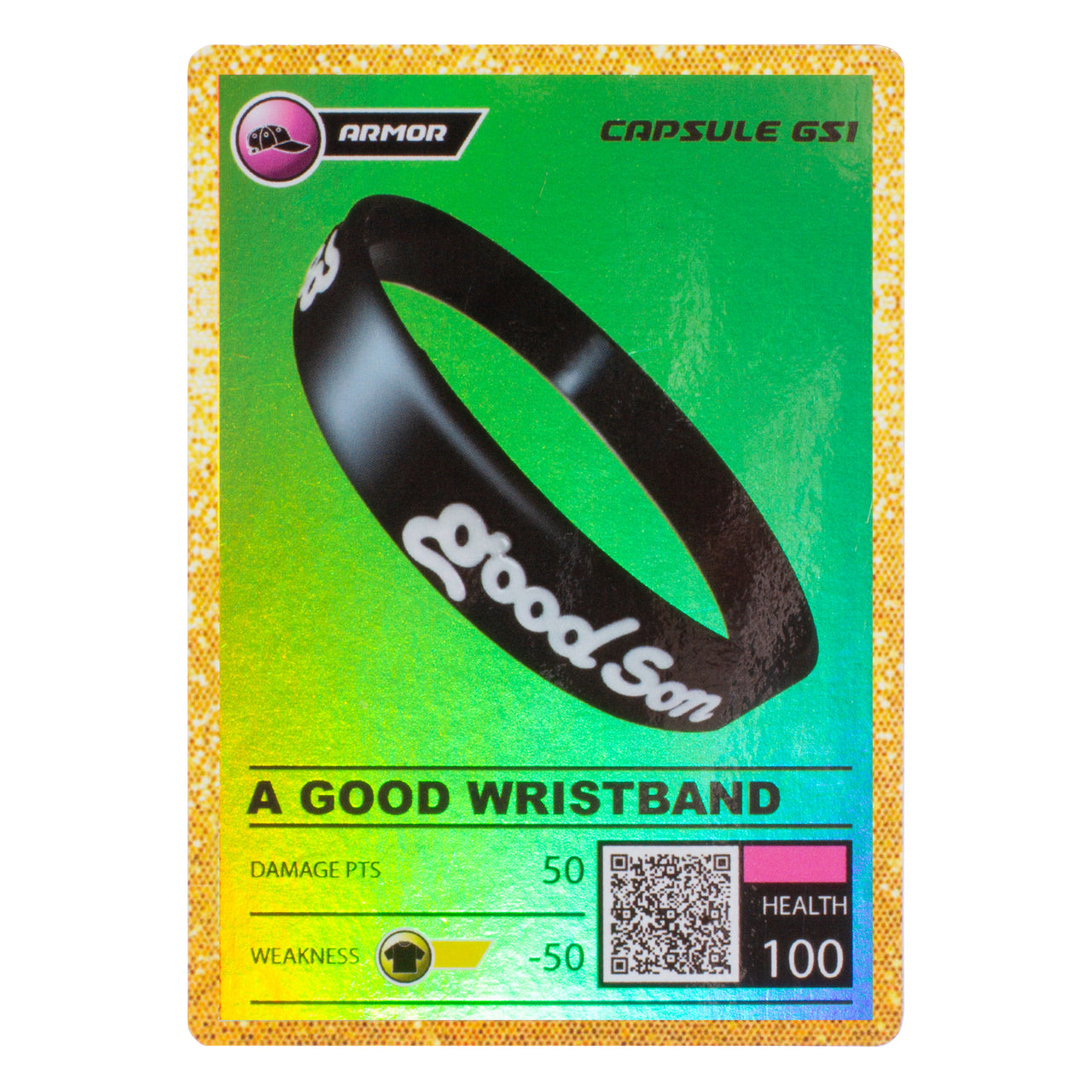 A Good Wristband Black Alpha Card (Aura x0)