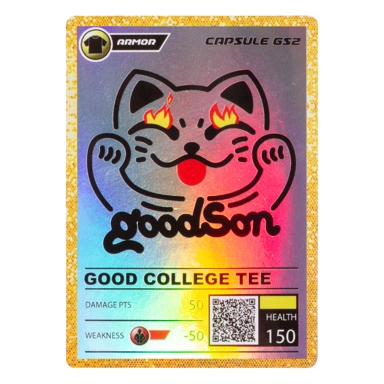 Good College Tee Alpha Card (Aura x0)